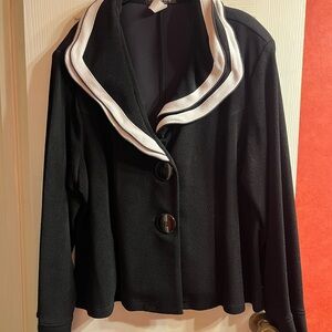 Black and White Women's Jacket